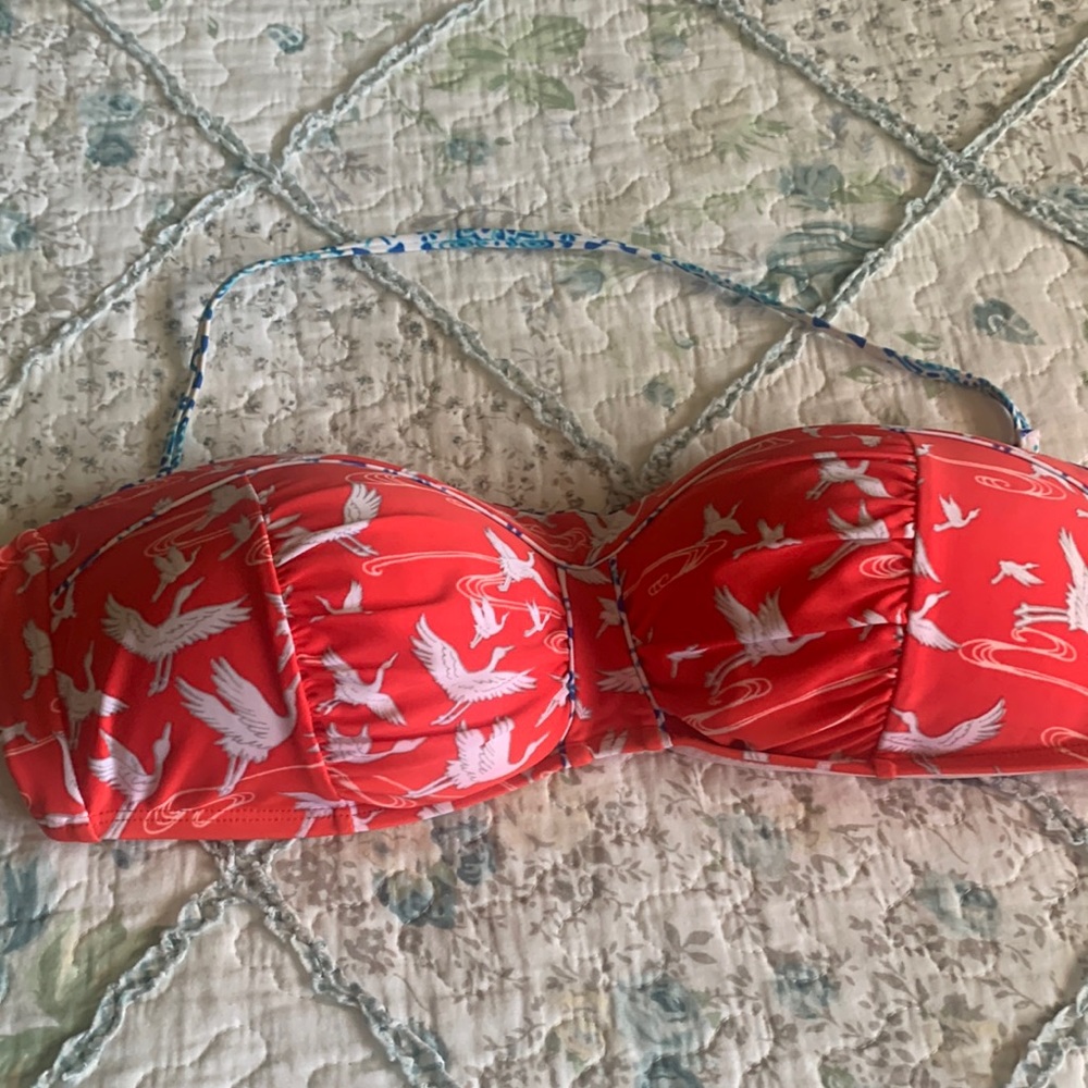 Bandeau bathing suit top